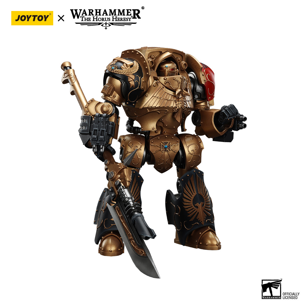 [IN STOCK]JOYTOY Warhammer 40K Action Figure 1/18 Legio Custodes Contemptor-Achillus Dreadnought
