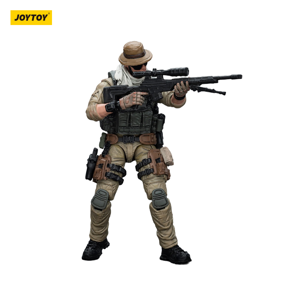 JOYTOY Action Figure 1/18 USArmy Delta Assault Squad- Sniper Model Birthday Gifts 