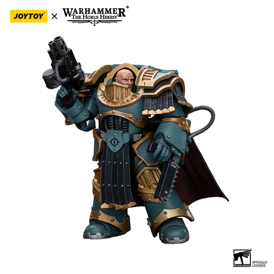 JOYTOY Action Figure 1/18 Sons of Horus Legion Praetor in Cataphractii Terminator Armour Model Birthday Gifts
