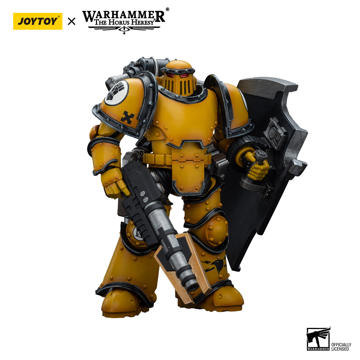 JOYTOY Action Figure 1/18 Imperial Fists Legion MkIII Breacher Squad Legion Breacher with Lascutter Model Birthday Gifts 