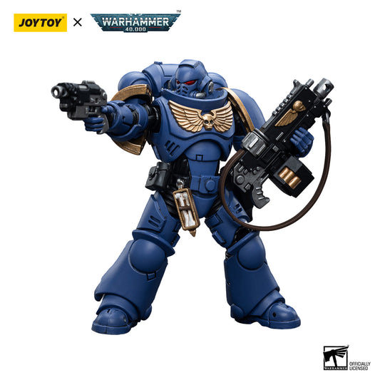 JOYTOY Action Figure 1/18 Ultramarines Intercessors Model Birthday Gifts 