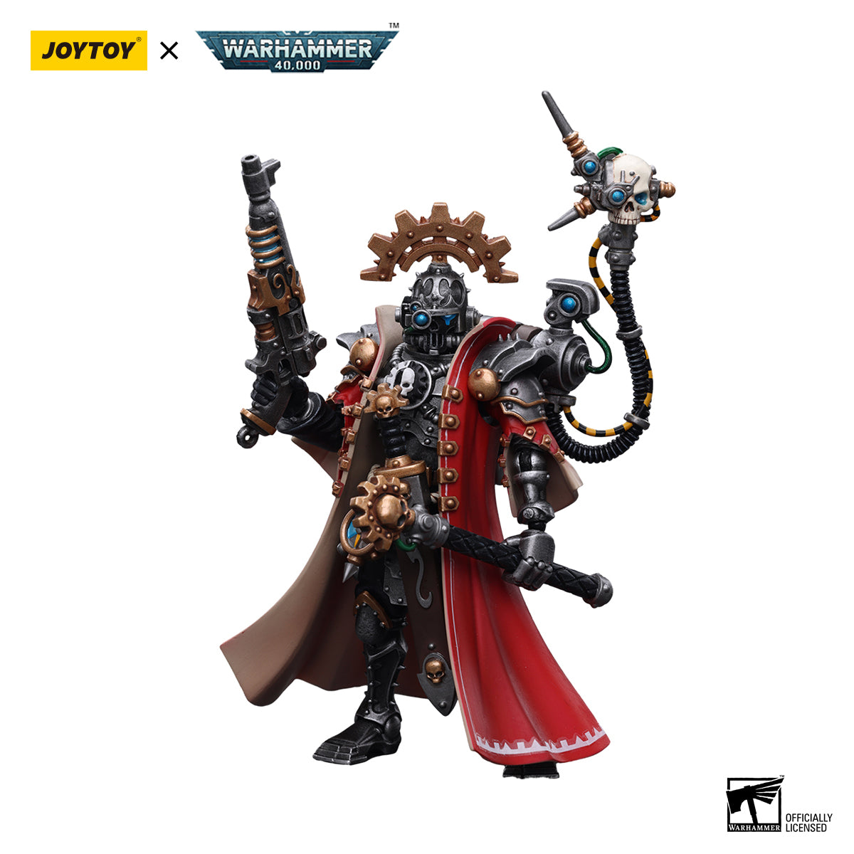 [IN STOCK]JOYTOY Warhammer 40K Action Figure 1/18 Adeptus Mechanicus Skitarii Marshal