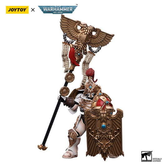 JOYTOY Action Figure 1/18 Adeptus Custodes Solar Watch Vexilus Praetor Model Birthday Gifts