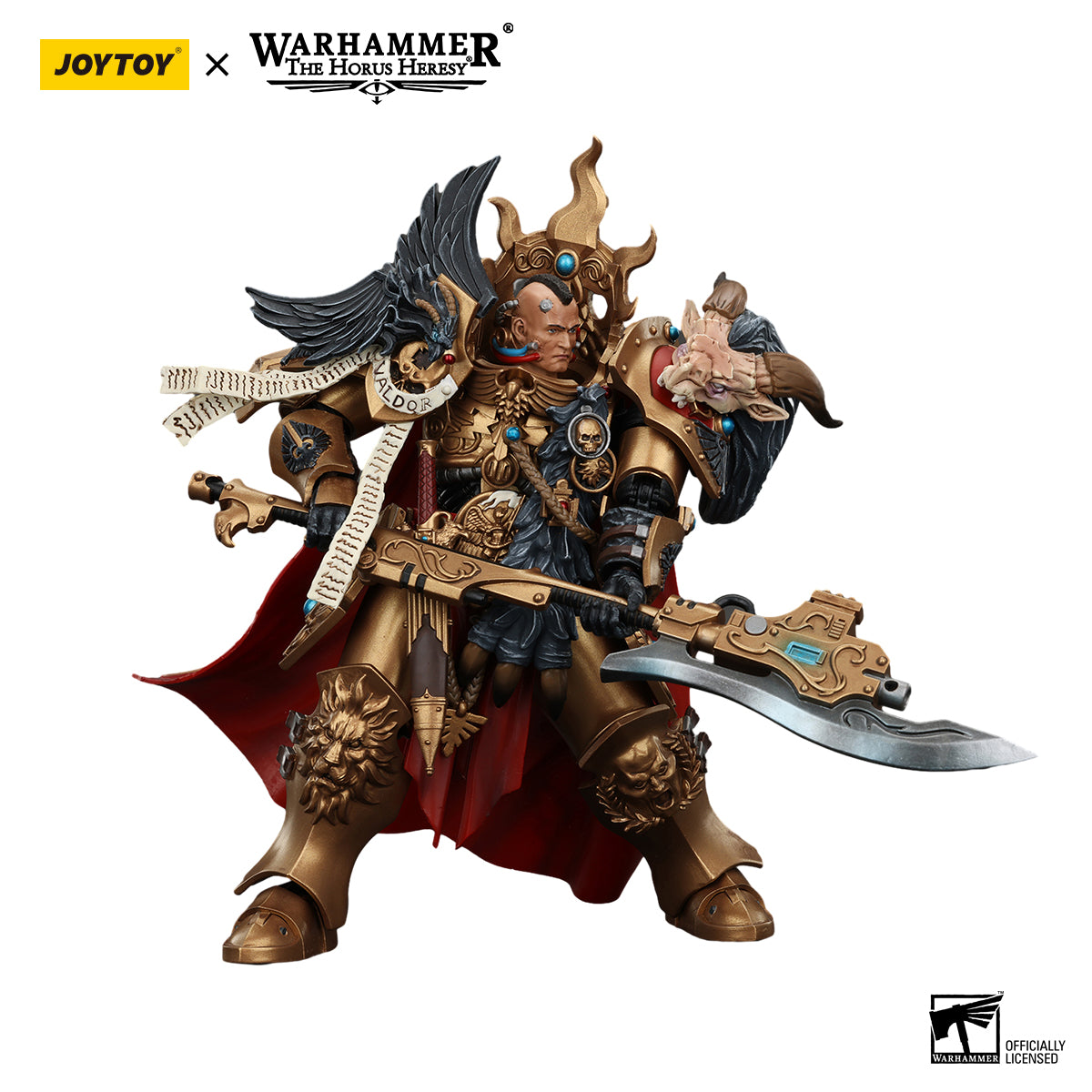 [IN STOCK]JOYTOY Warhammer 40K Action Figure 1/18 Legio Custodes Constantin Valdor, Captain-General of the Legio Custodes