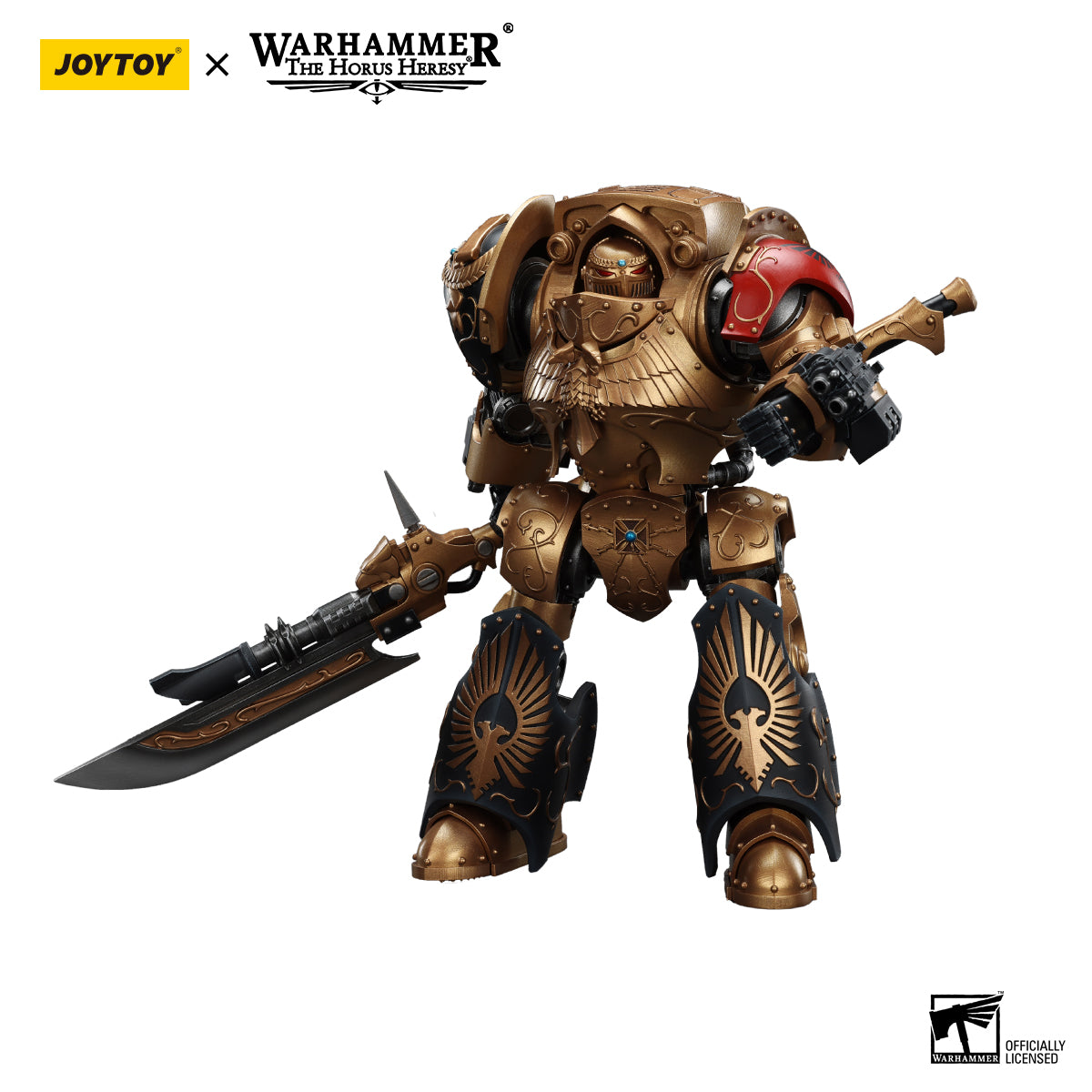 [IN STOCK]JOYTOY Warhammer 40K Action Figure 1/18 Legio Custodes Contemptor-Achillus Dreadnought