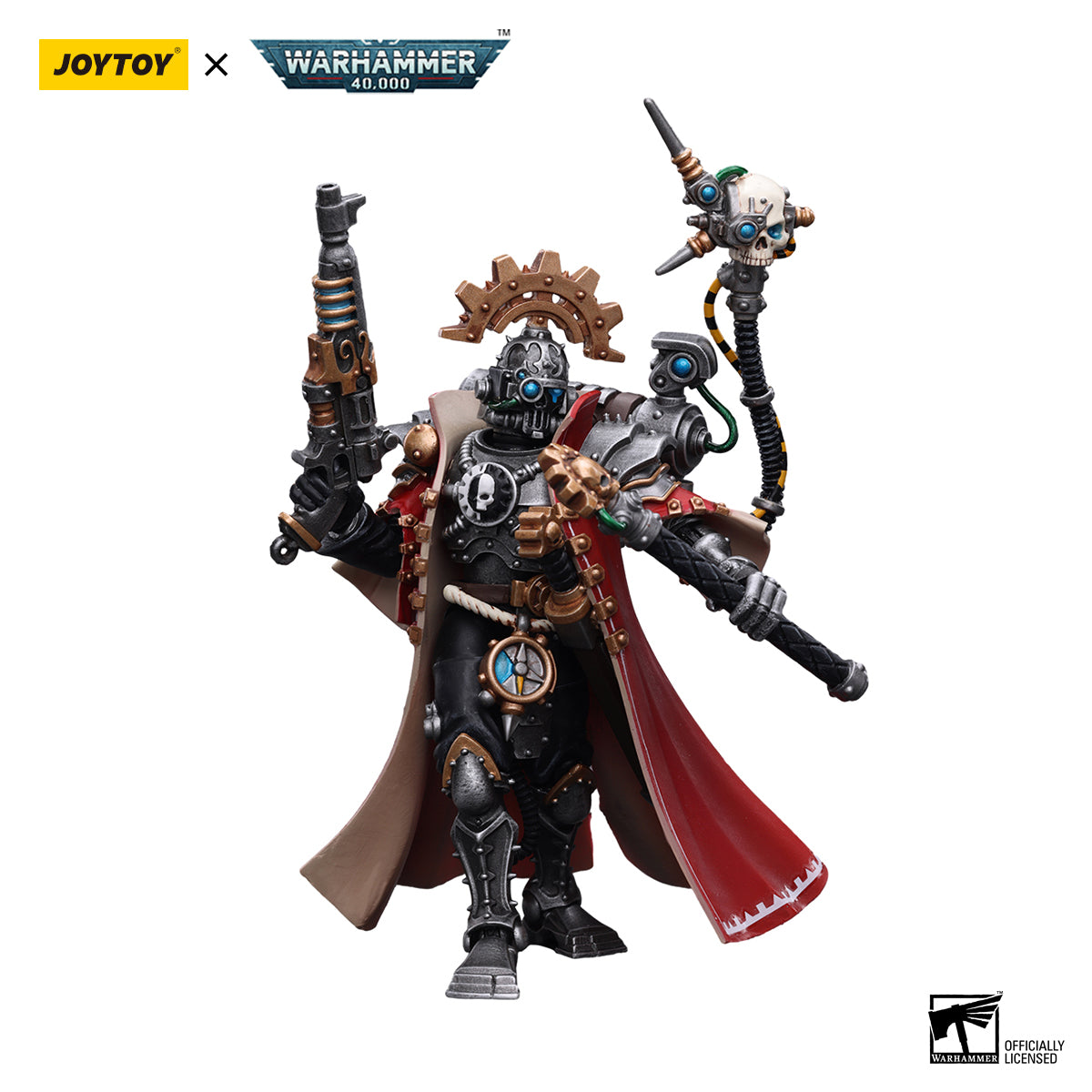 [IN STOCK]JOYTOY Warhammer 40K Action Figure 1/18 Adeptus Mechanicus Skitarii Marshal