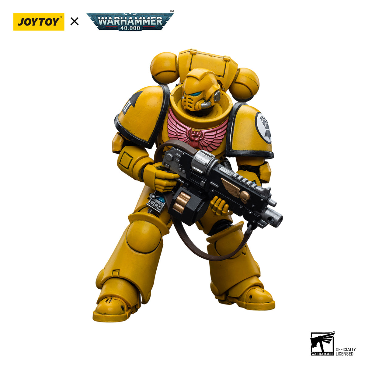 JOYTOY Action Figure 1/18 Imperial Fists Intercessors Model Birthday Gifts 