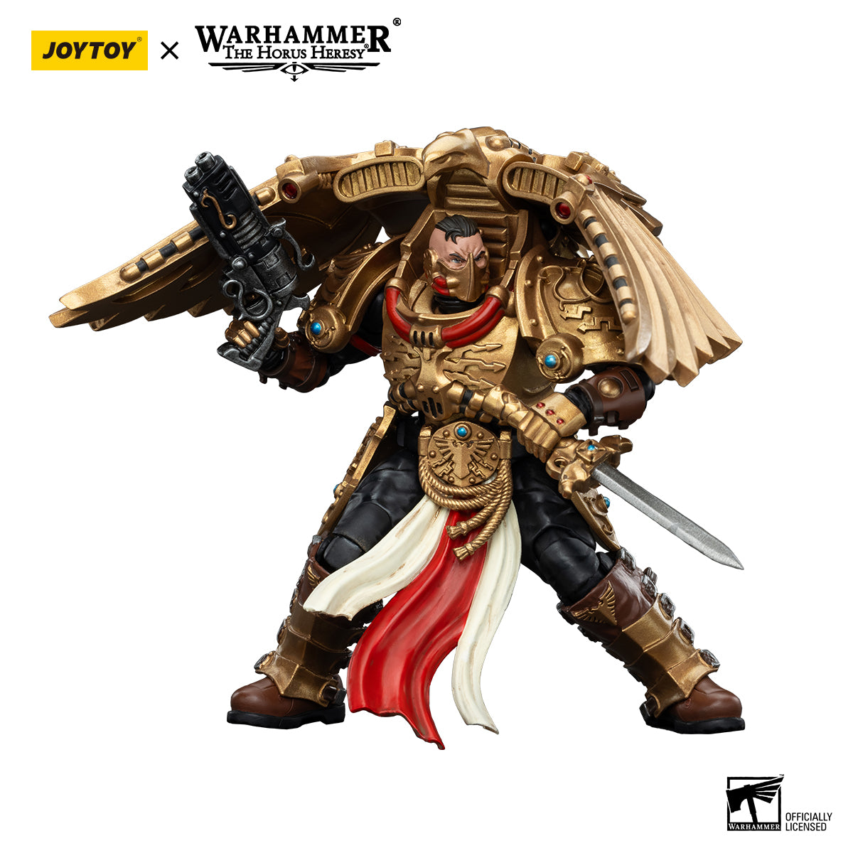 JOYTOY Action Figure 1/18 Legio Custodes Custodian Venatari Squad Venatari with Kenetic Destroyer 1 Model Birthday Gifts