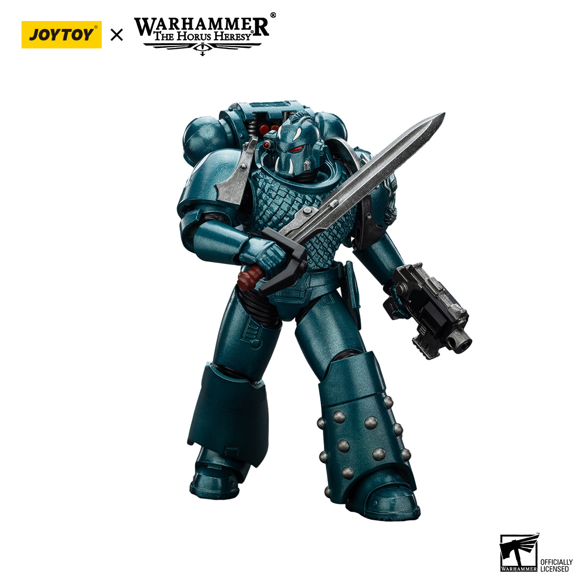 [IN STOCK]JOYTOY Warhammer 40K Action Figure 1/18 Alpha Legion Headhunter Prime