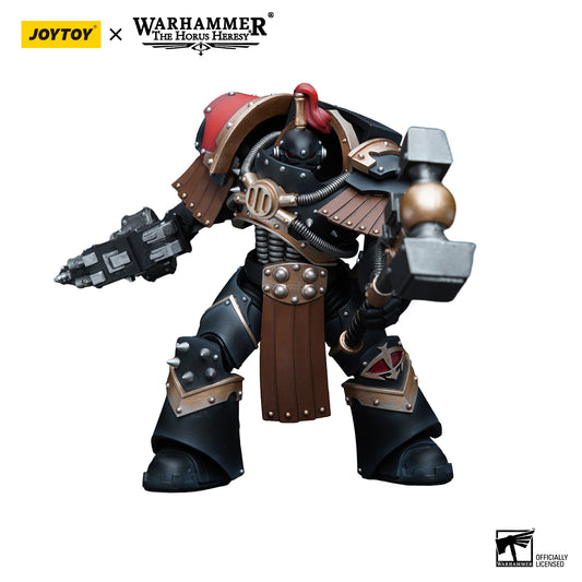 JOYTOY Action Figure 1/18 Sons of Horus Justaerin Terminator Squad Justaerin with Thunder Hammer Model Birthday Gifts