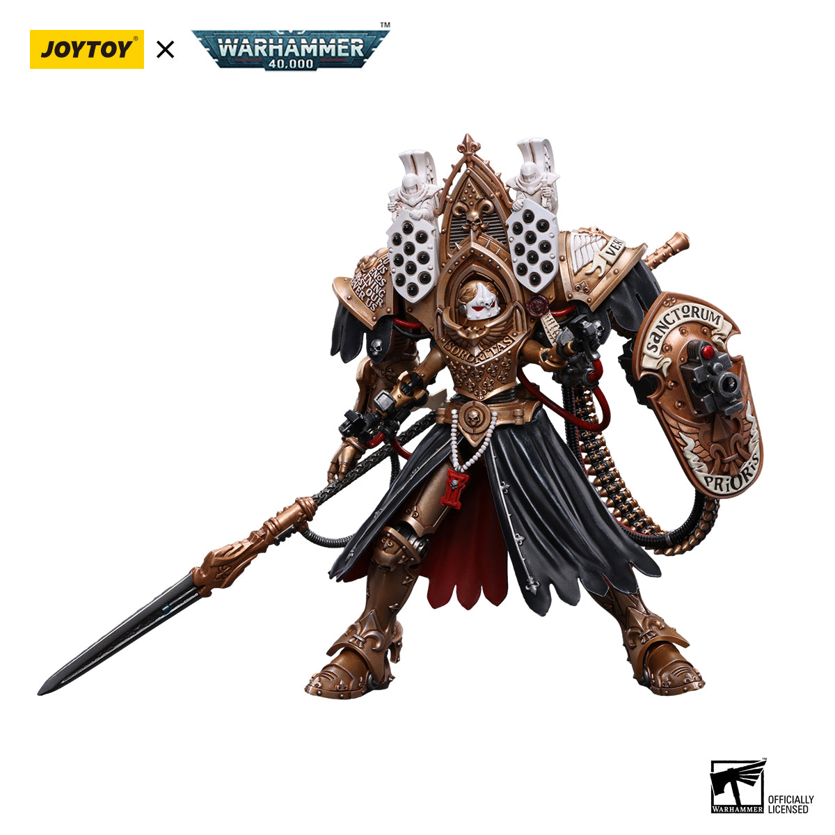 [IN STOCK]JOYTOY Warhammer 40K Action Figure 1/18 Adepta Sororitas Abbess Sanctorum Morvenn Vahl