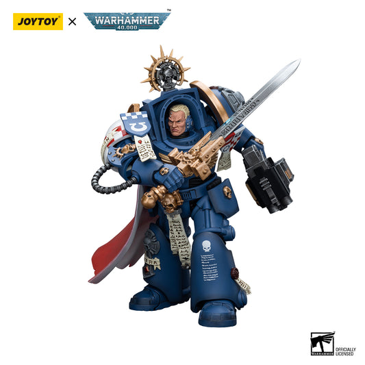 JOYTOY Action Figure 1/18 Ultramarines Terminator Captain Severus Agemman Model Birthday Gifts 