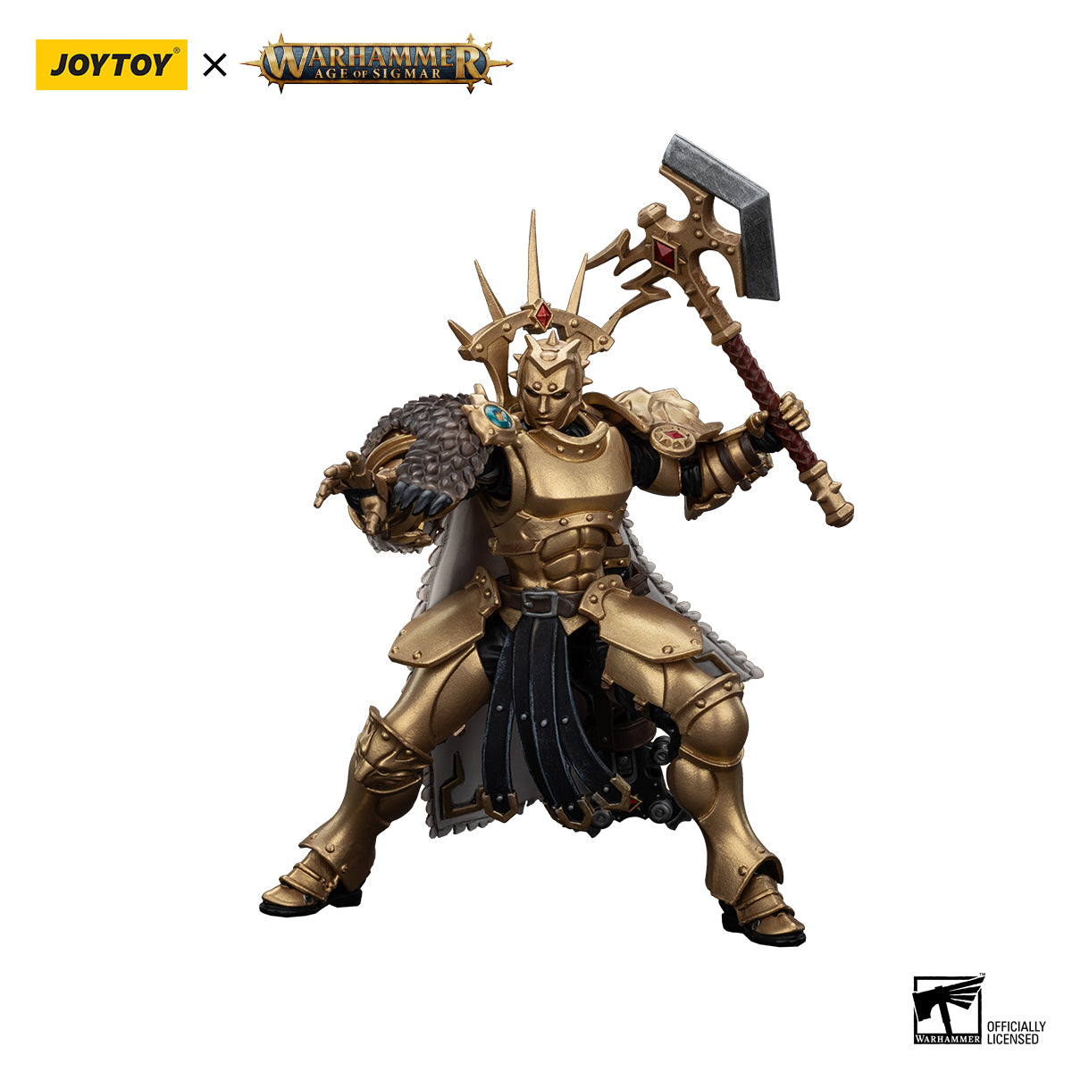 JOYTOY Action Figure 1/18 Warhammer AGE OF SIGMAR -Stormcast Eternals The Blacktalons Neave Blacktalon Model Birthday Gifts 
