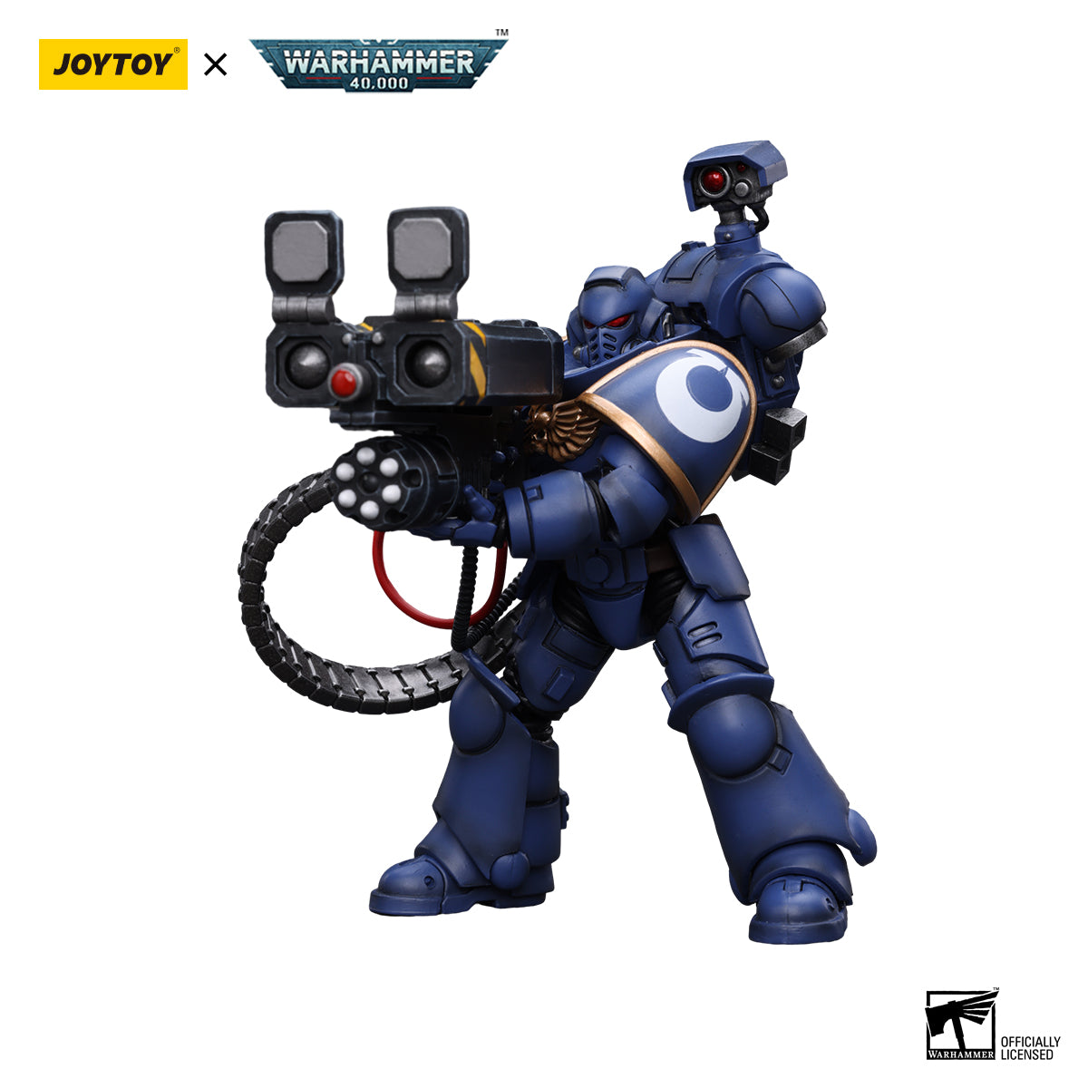 [IN STOCK] JOYTOY Warhammer 40K 1/18 Action Figure Ultramarines Titus-Collectors Edition Calgar Anime Military Model Toys Gifts