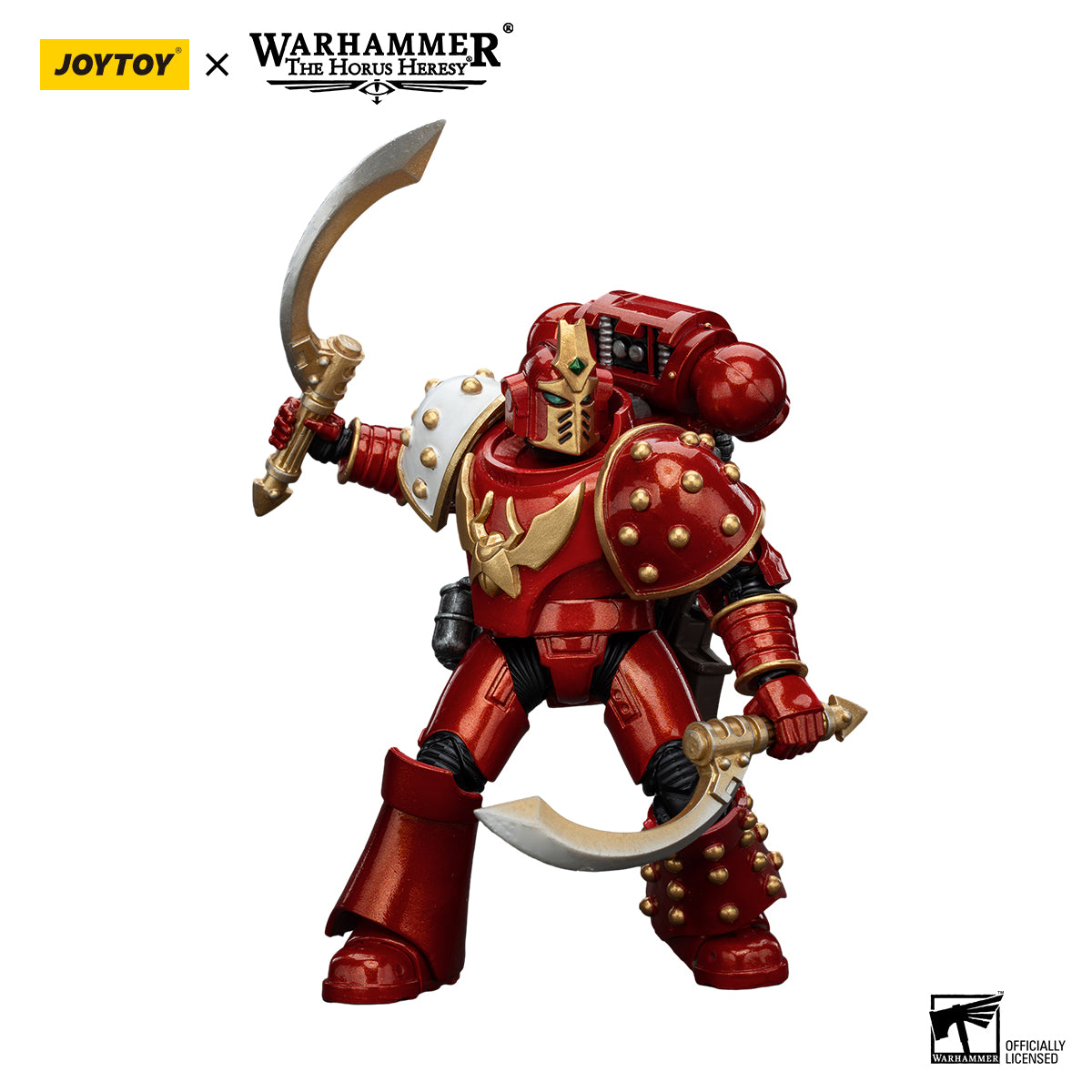 JOYTOY Action Figure 1/18 Thousand Sons Khenetai Occult Cabal Khenetai Blademaster Model Birthday Gifts 