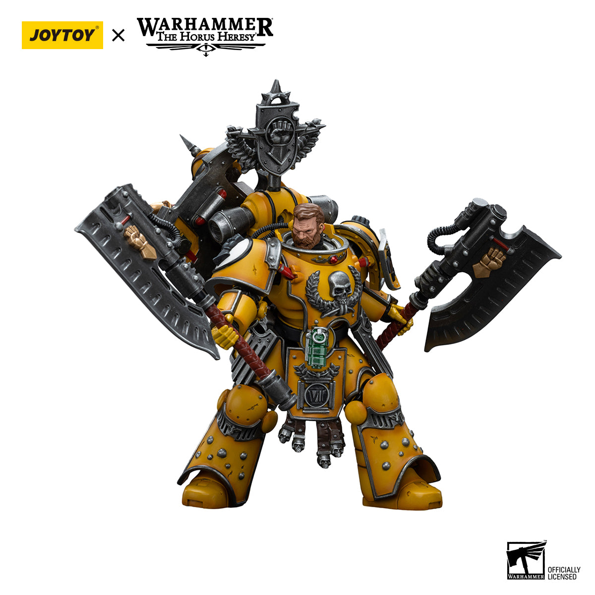 [IN STOCK]JOYTOY Warhammer 40K Action Figure 1/18 Imperial Fists Fafnir Rann JT9145