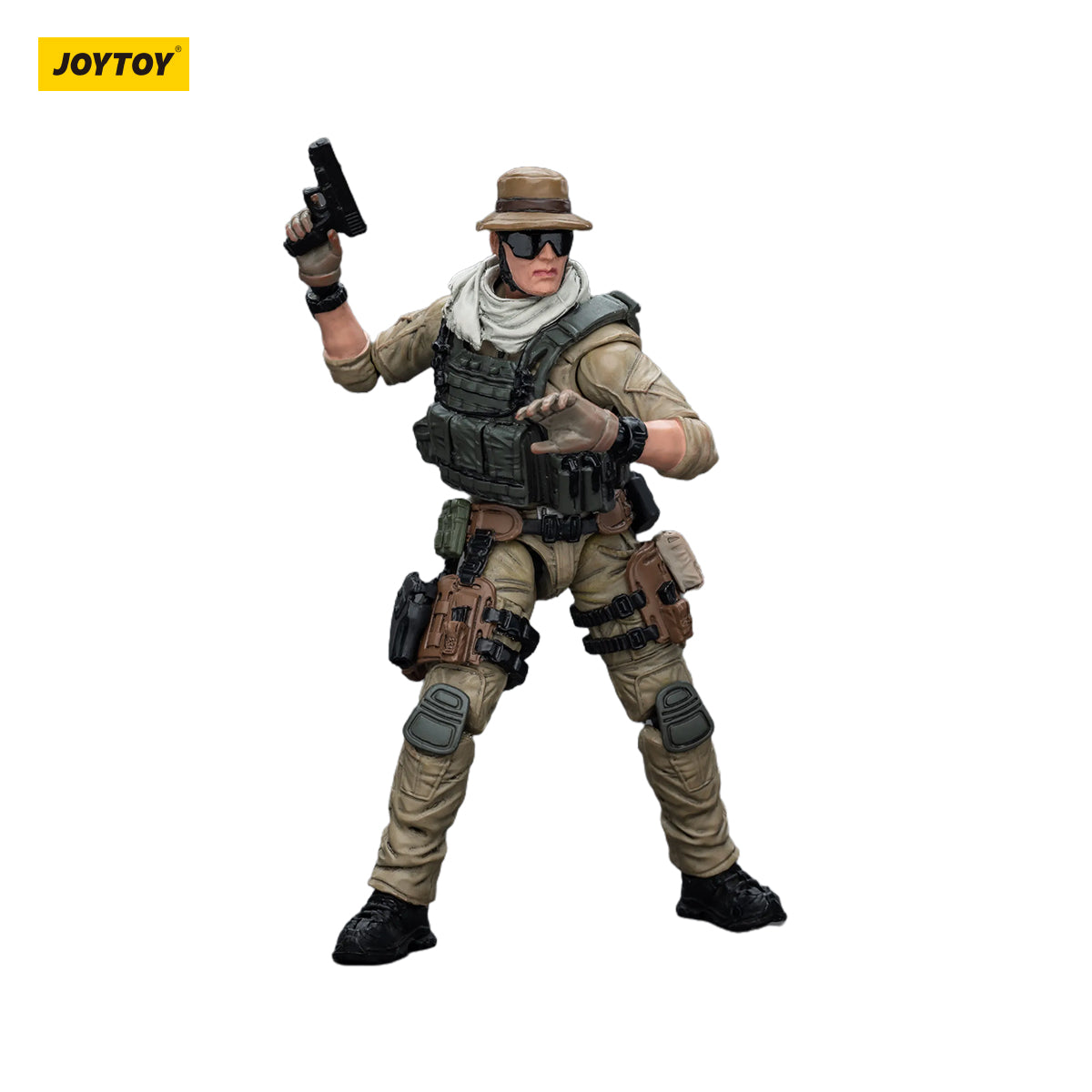 JOYTOY Action Figure 1/18 USArmy Delta Assault Squad- Sniper Model Birthday Gifts 