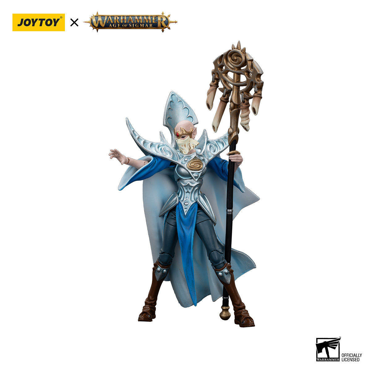 JOYTOY Action Figure 1/18 Warhammer AGE OF SIGMAR -Stormcast Eternals The Blacktalons Lorai, Child of the Abyss Model Birthday Gifts 