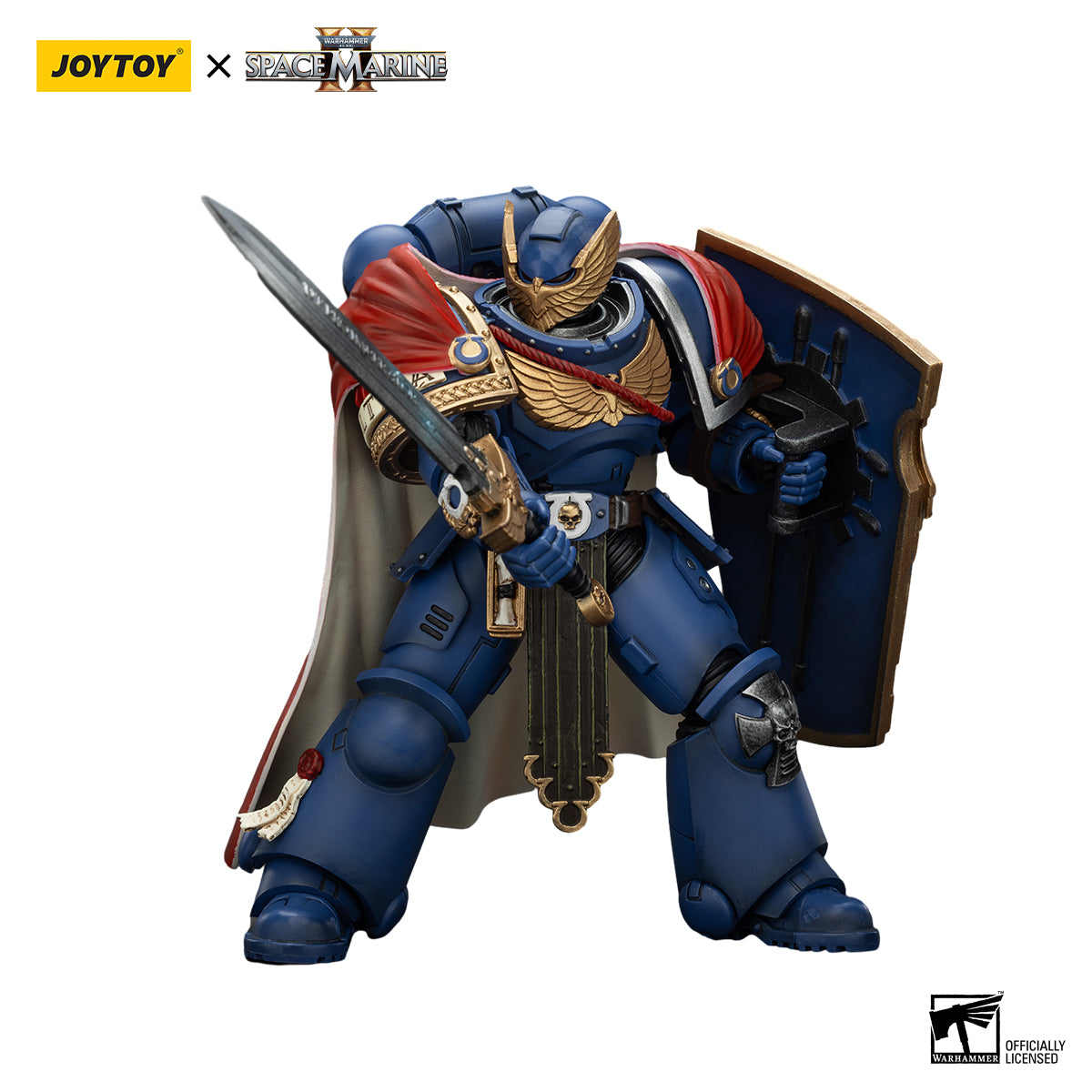 [IN STOCK]JOYTOY Warhammer 40K Action Figure 1/18 Ultramarines Victrix Honour Guard with Storm Shield And Power Sword