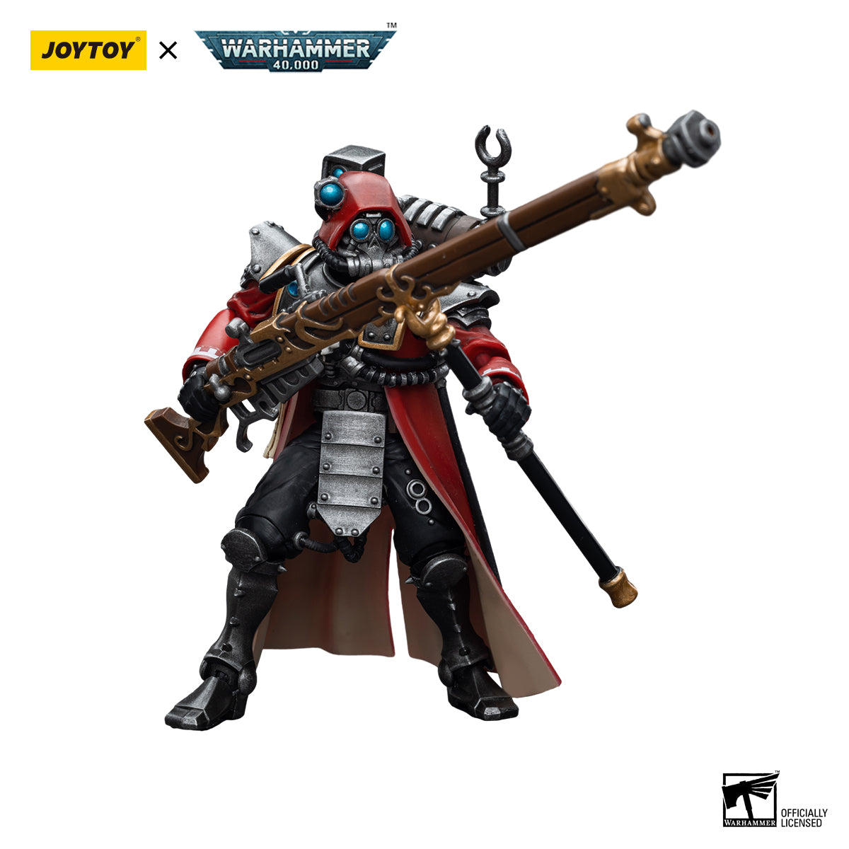 [IN STOCK]JOYTOY Warhammer 40K Action Figure 1/18 Adeptus Mechanicus Skitarii Ranger with Transuranic Arquebus