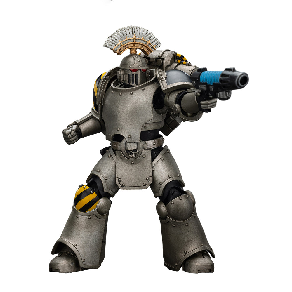 JOYTOY Warhammer 40,000 The Horus Heresy 1/18 Action Figure-Iron Warriors MKlll Tactical Sergeant Collection Model Birthday Gift