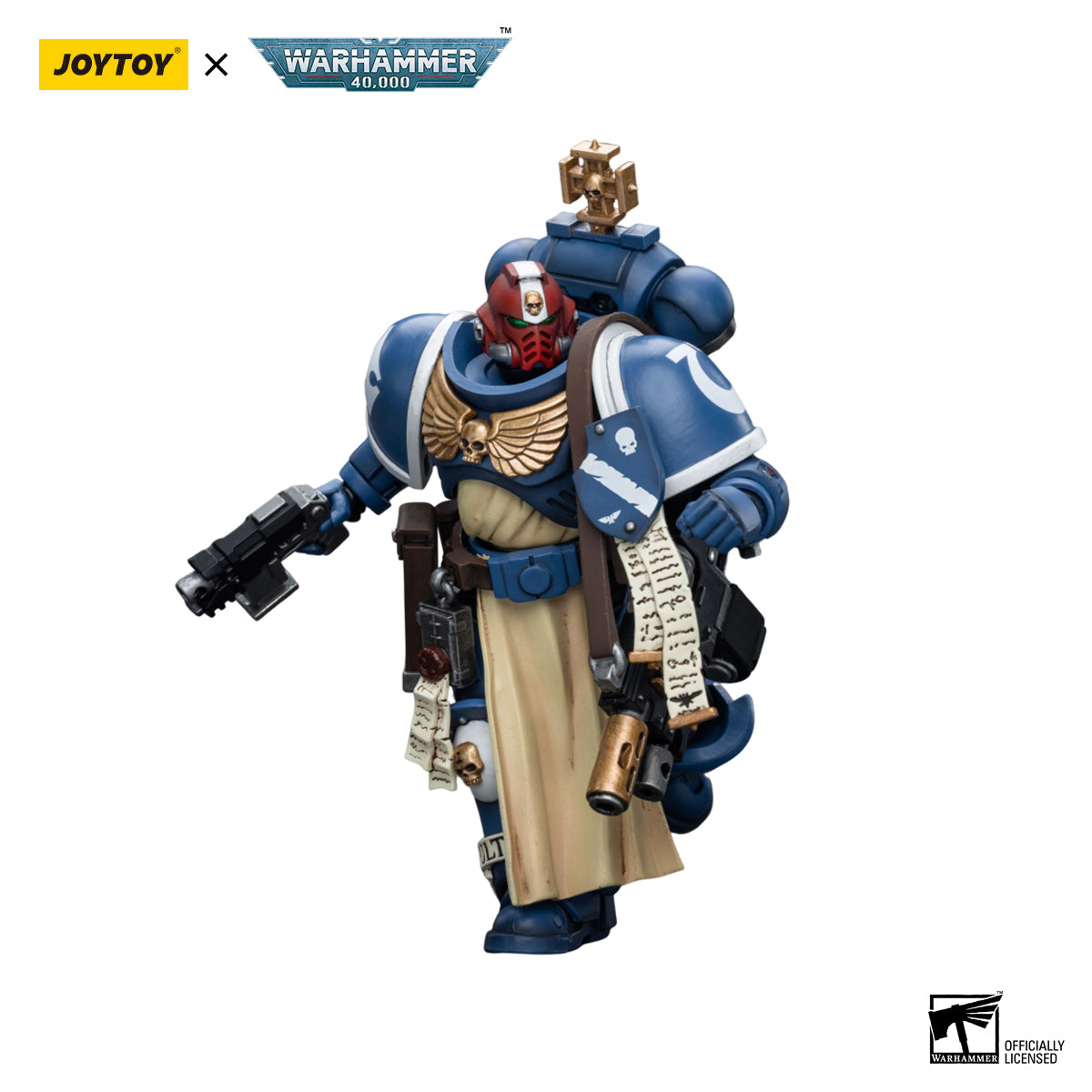 [IN STOCK]JOYTOY Warhammer 40K Action Figure 1/18 Ultramarines Sternguard Veteran Sergeant