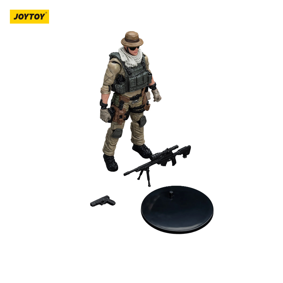 JOYTOY Action Figure 1/18 USArmy Delta Assault Squad- Sniper Model Birthday Gifts 