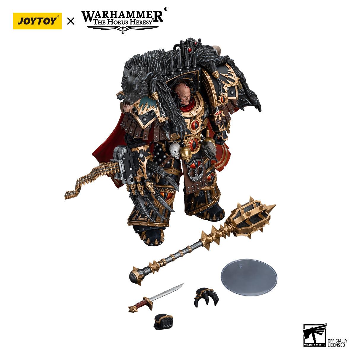 [IN STOCK]JOYTOY Warhammer 40K Action Figure 1/18 Sons of Horus Warmaster Horus Primarch of the XVlth Legion