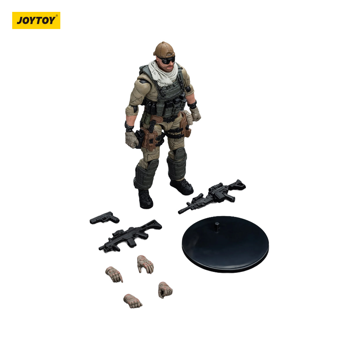 JOYTOY Action Figure 1/18 US Army Delta Assault Squad-Support Gunner Model Birthday Gifts 