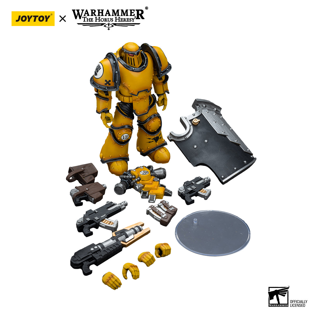 JOYTOY Action Figure 1/18 Imperial Fists Legion MkIII Breacher Squad Legion Breacher with Lascutter Model Birthday Gifts 