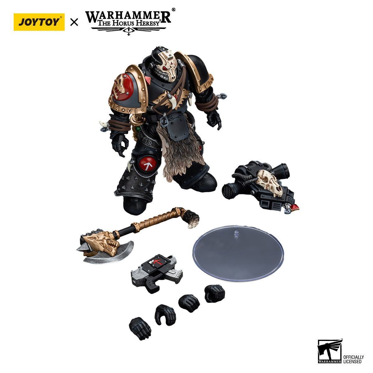JOYTOY Action Figure 1/18 Space Wolves Deathsworn Pack Deathsworn 5 Model Birthday Gifts 