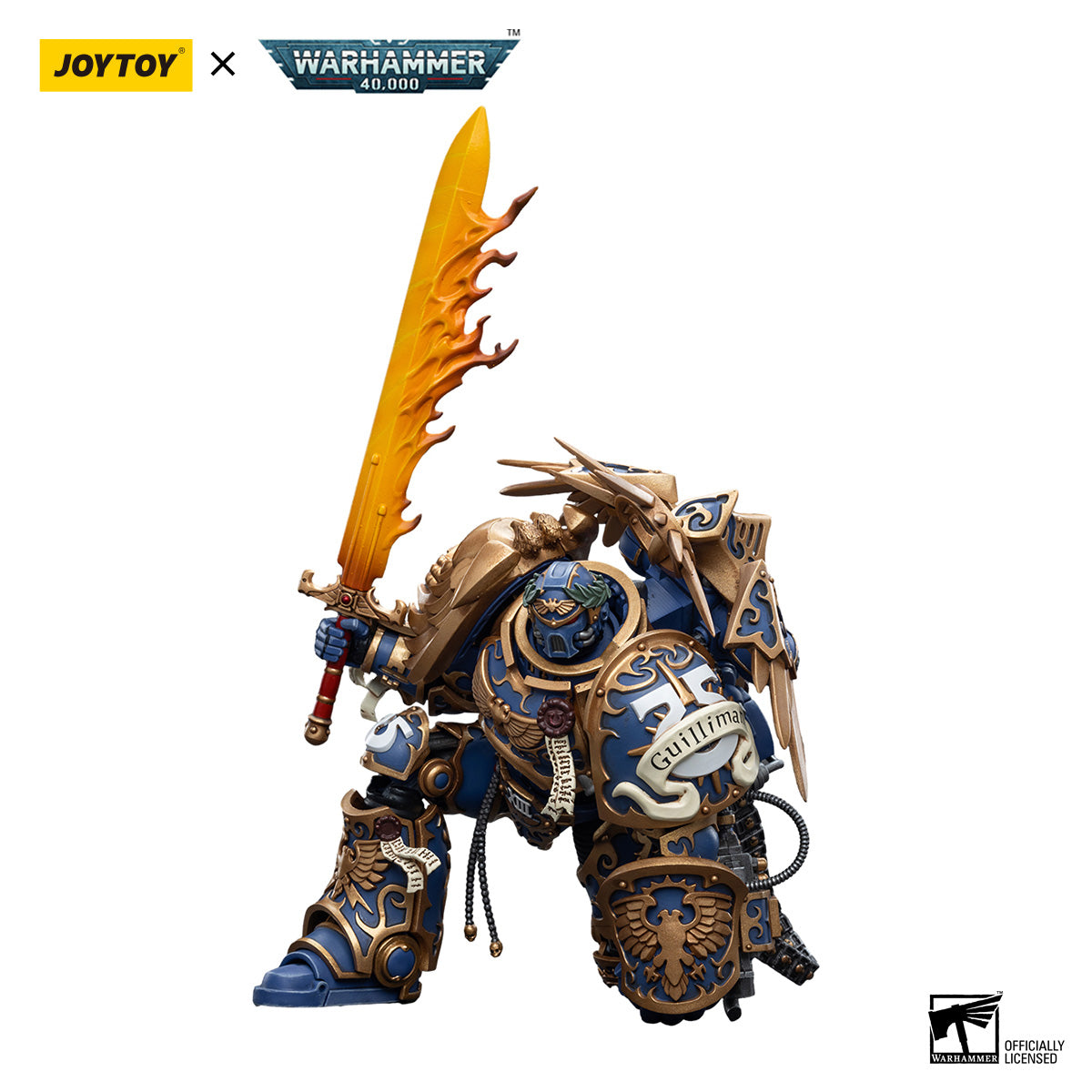 JOYTOY Action Figure 1/18 Ultramarines Primarch  Roboute Guilliman Model Birthday Gifts