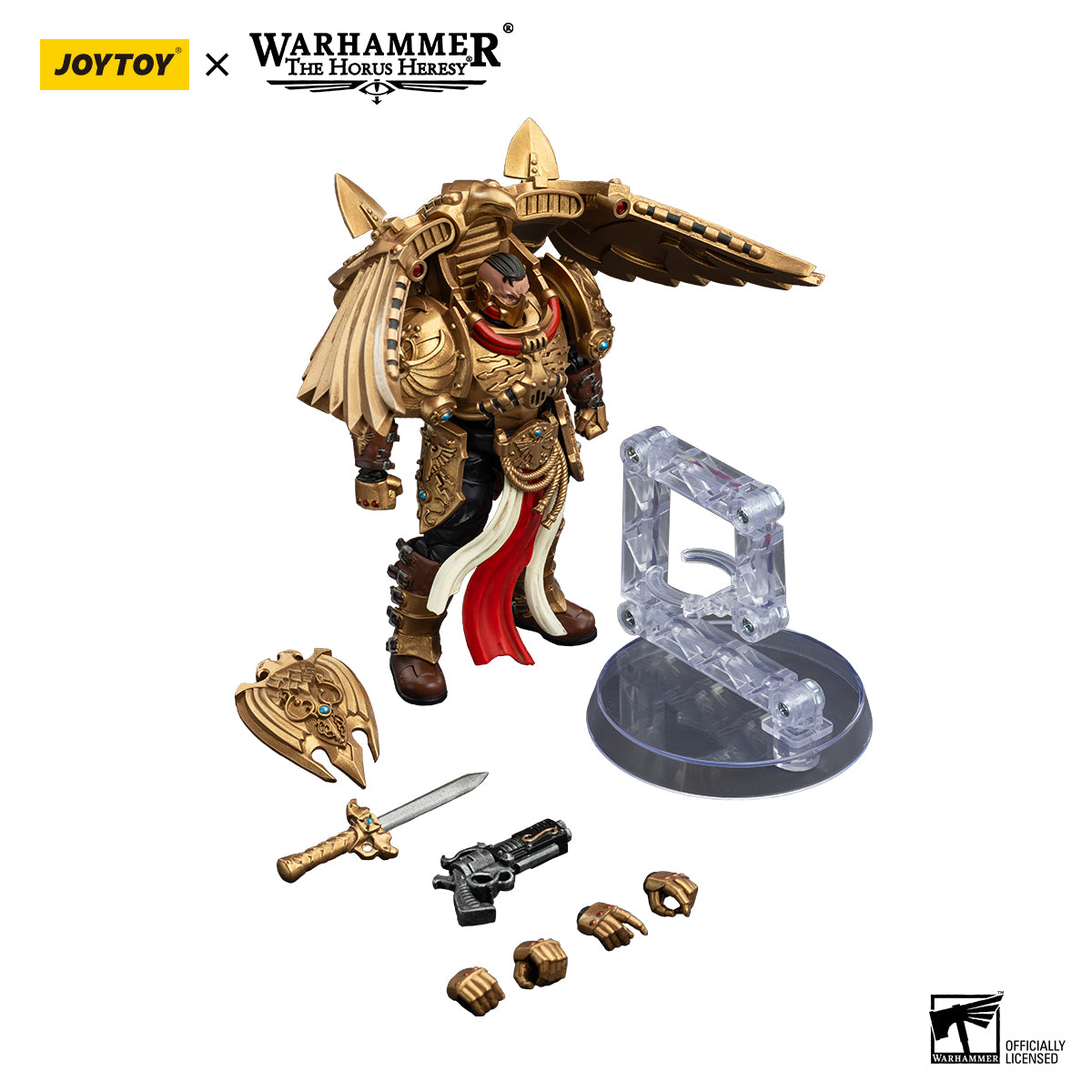 JOYTOY Action Figure 1/18 Legio Custodes Custodian Venatari Squad Venatari with Kenetic Destroyer 1 Model Birthday Gifts
