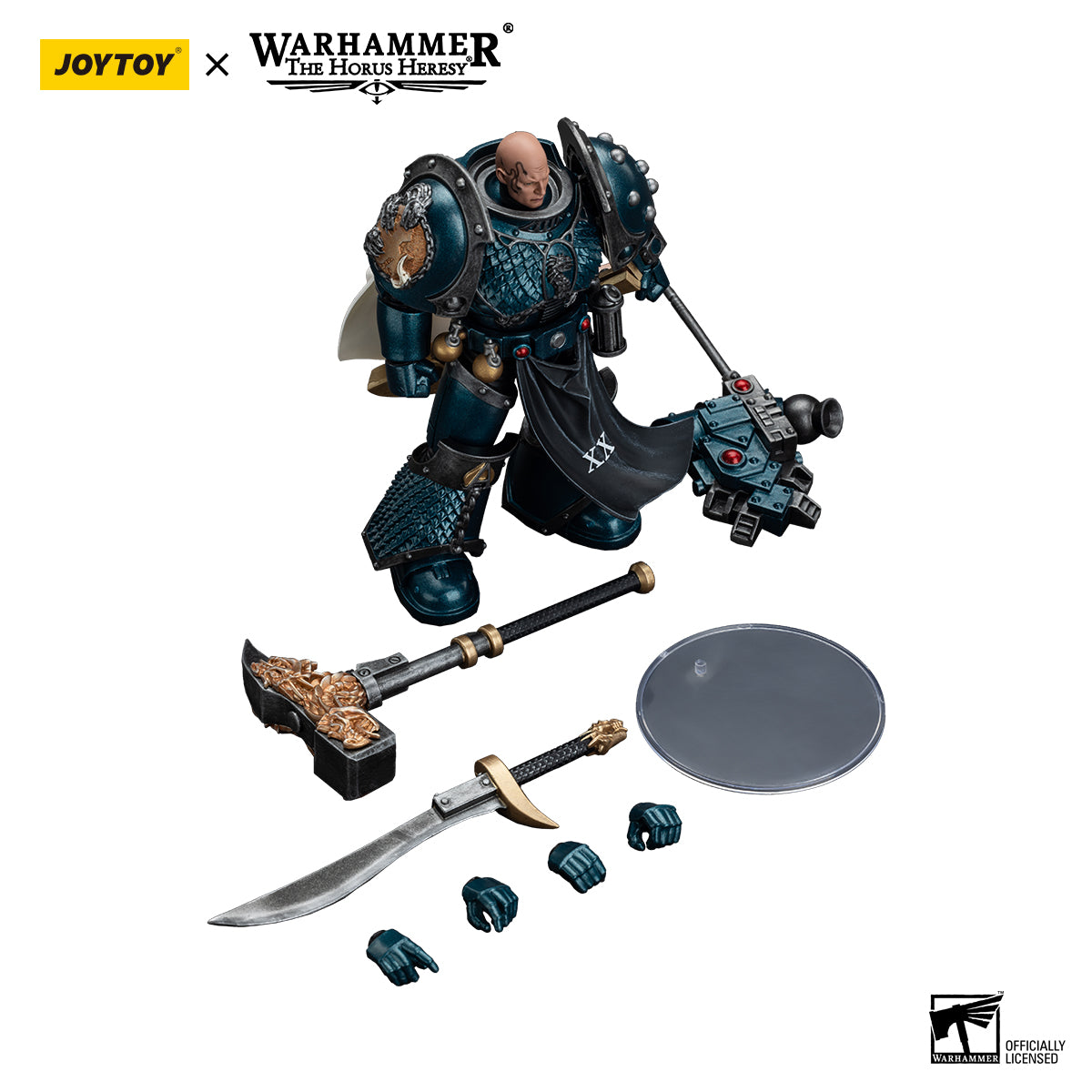 [IN STOCK]JOYTOY Warhammer 40K Action Figure 1/18 Alpha Legion Harrowmaster Armillus Dynat