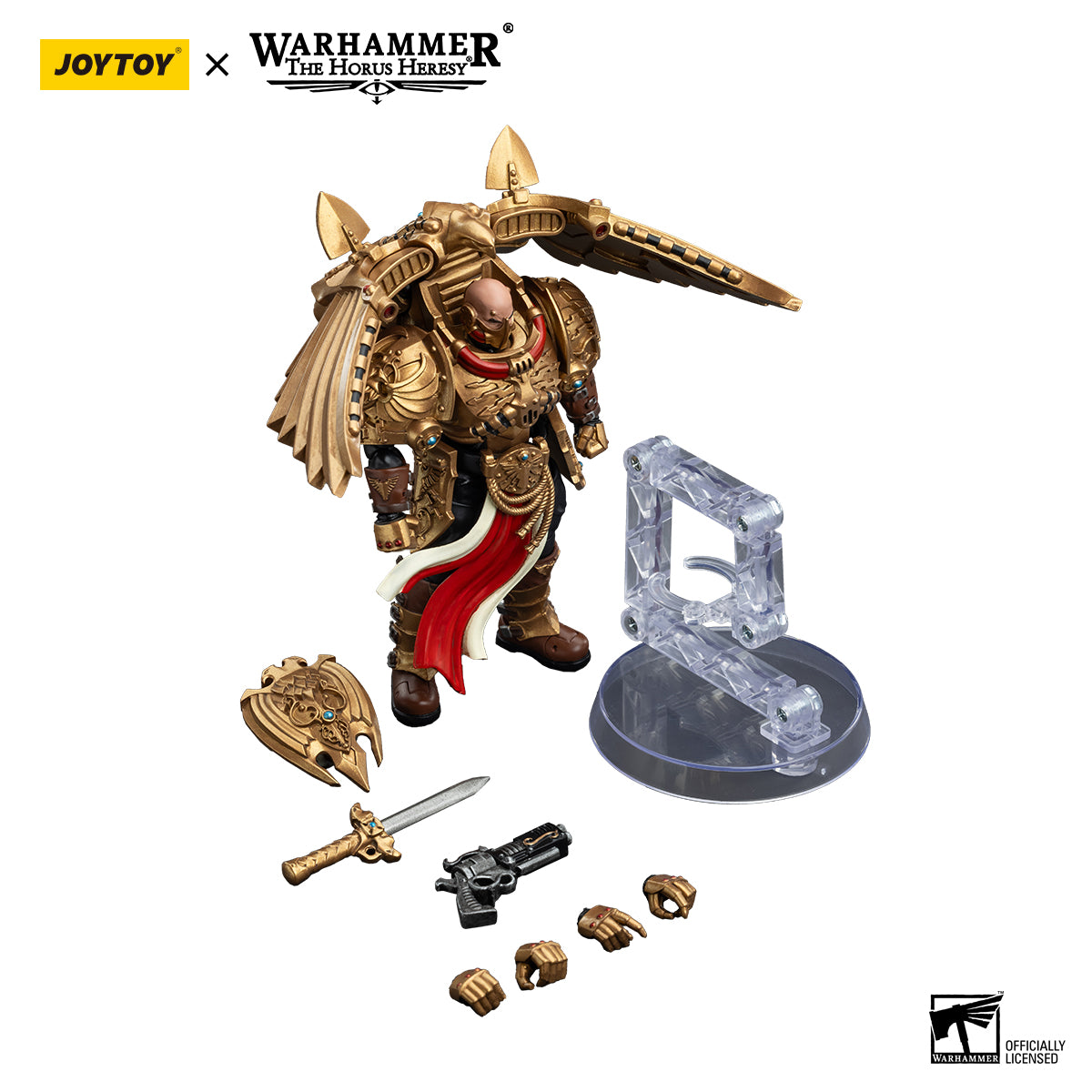 JOYTOY Action Figure 1/18 Legio Custodes Custodian Venatari Squad Venatari with Kenetic Destroyer 2 Model Birthday Gifts