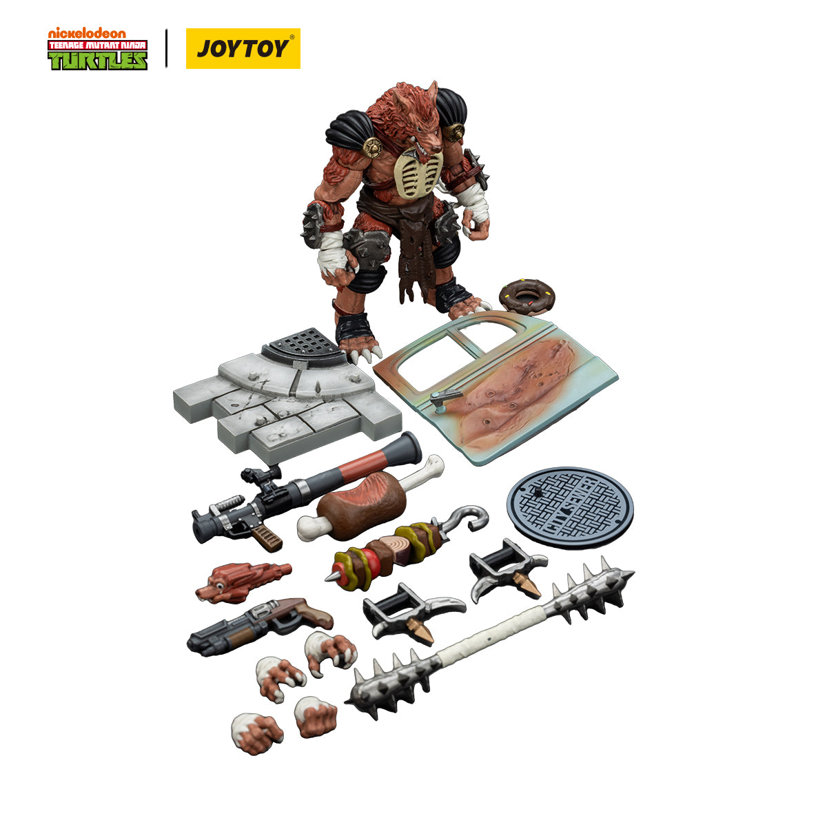 [IN STOCK]JOYTOY TMNT Action Figure 1/18 TMNT-Rahzar JT01529