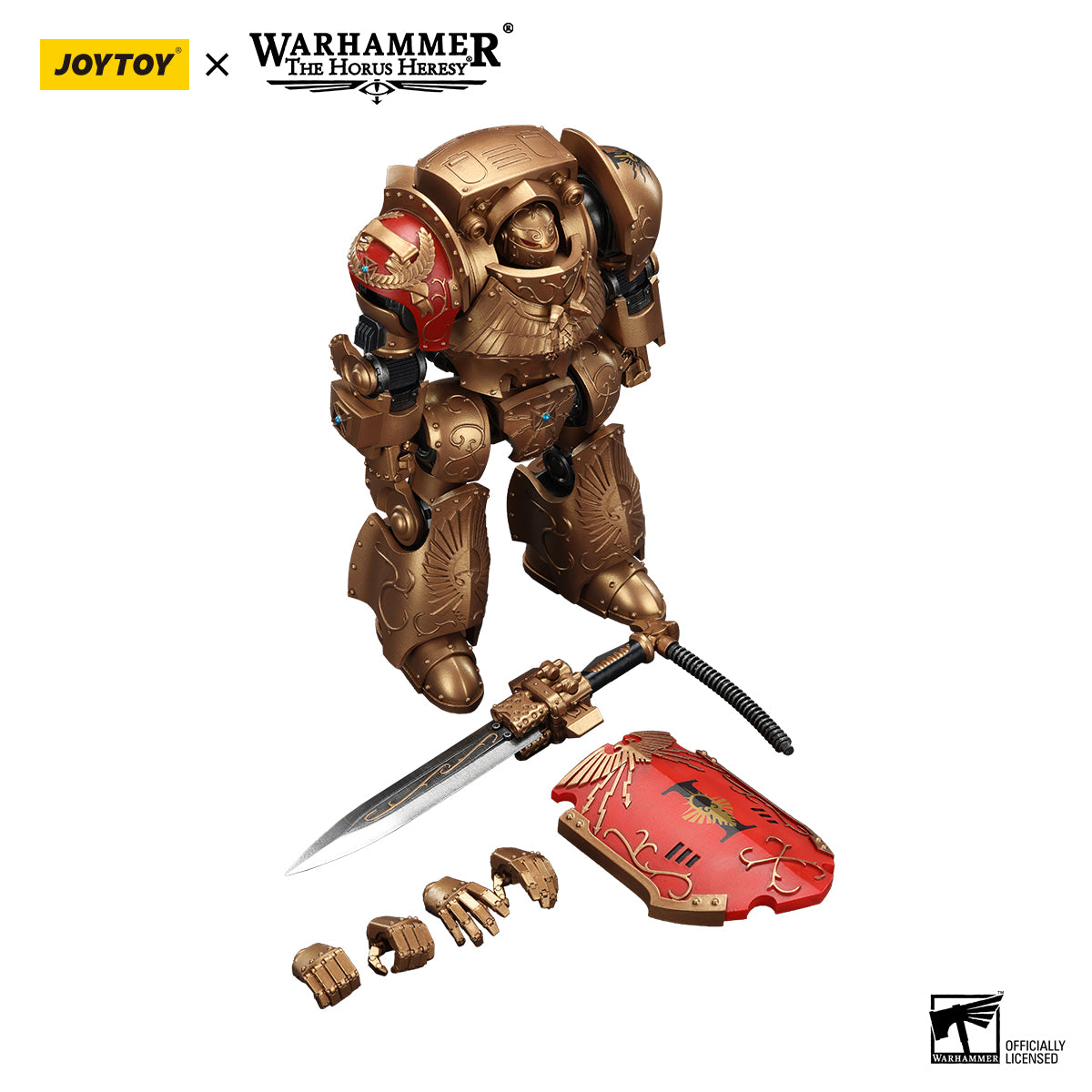 [IN STOCK]JOYTOY Warhammer 40K Action Figure 1/18 Legio Custodes Contemptor-Galatus Dreadnought