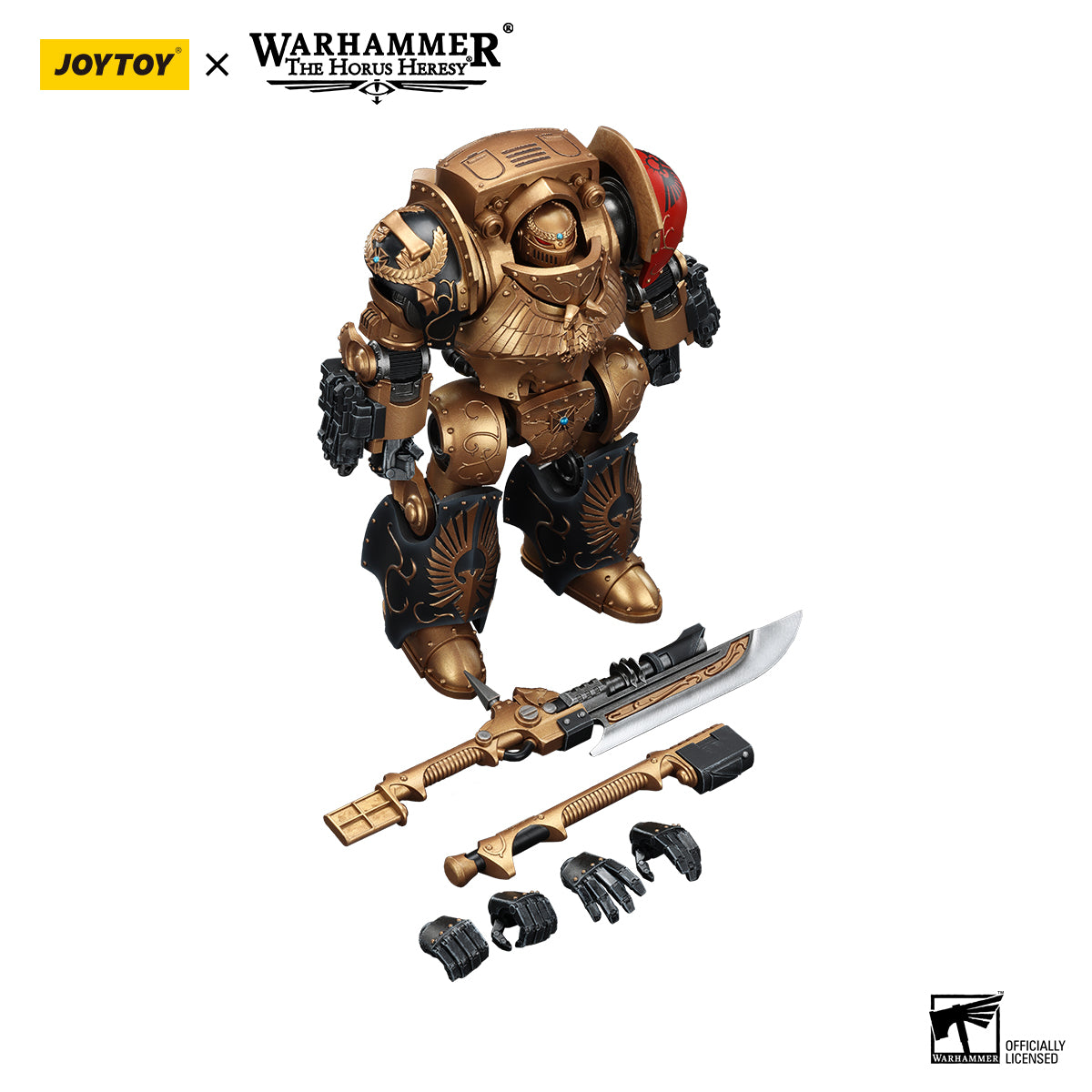 [IN STOCK]JOYTOY Warhammer 40K Action Figure 1/18 Legio Custodes Contemptor-Achillus Dreadnought