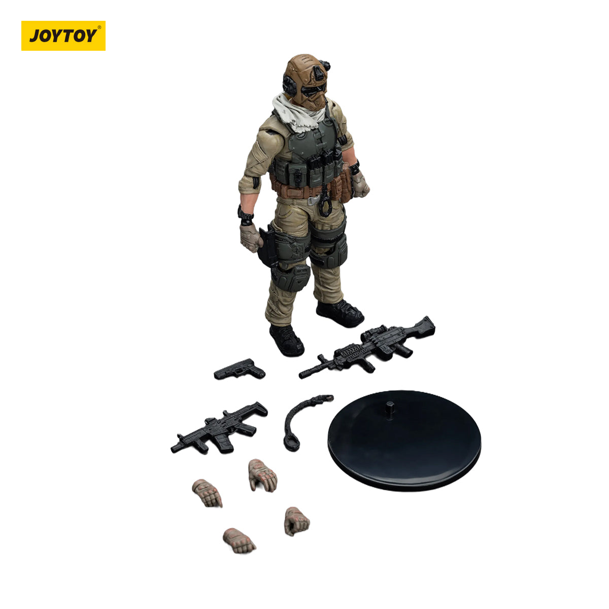 JOYTOY Action Figure 1/18 USArmy Delta Assault Squad-Machine Gunner Model Birthday Gifts 