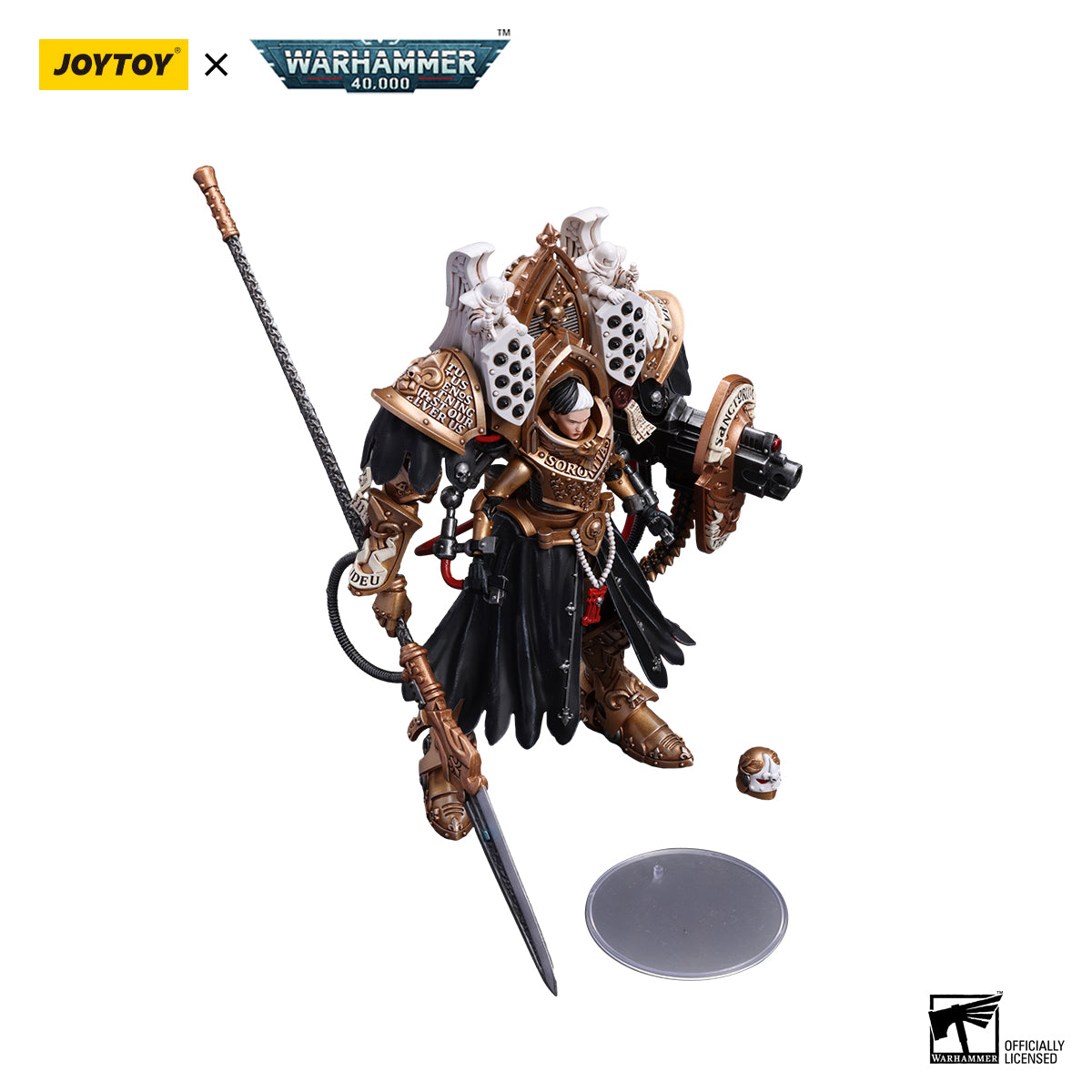 [IN STOCK]JOYTOY Warhammer 40K Action Figure 1/18 Adepta Sororitas Abbess Sanctorum Morvenn Vahl