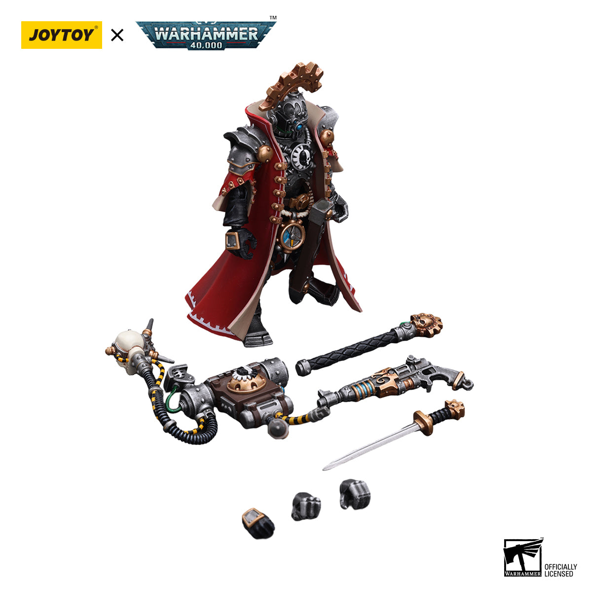 [IN STOCK]JOYTOY Warhammer 40K Action Figure 1/18 Adeptus Mechanicus Skitarii Marshal