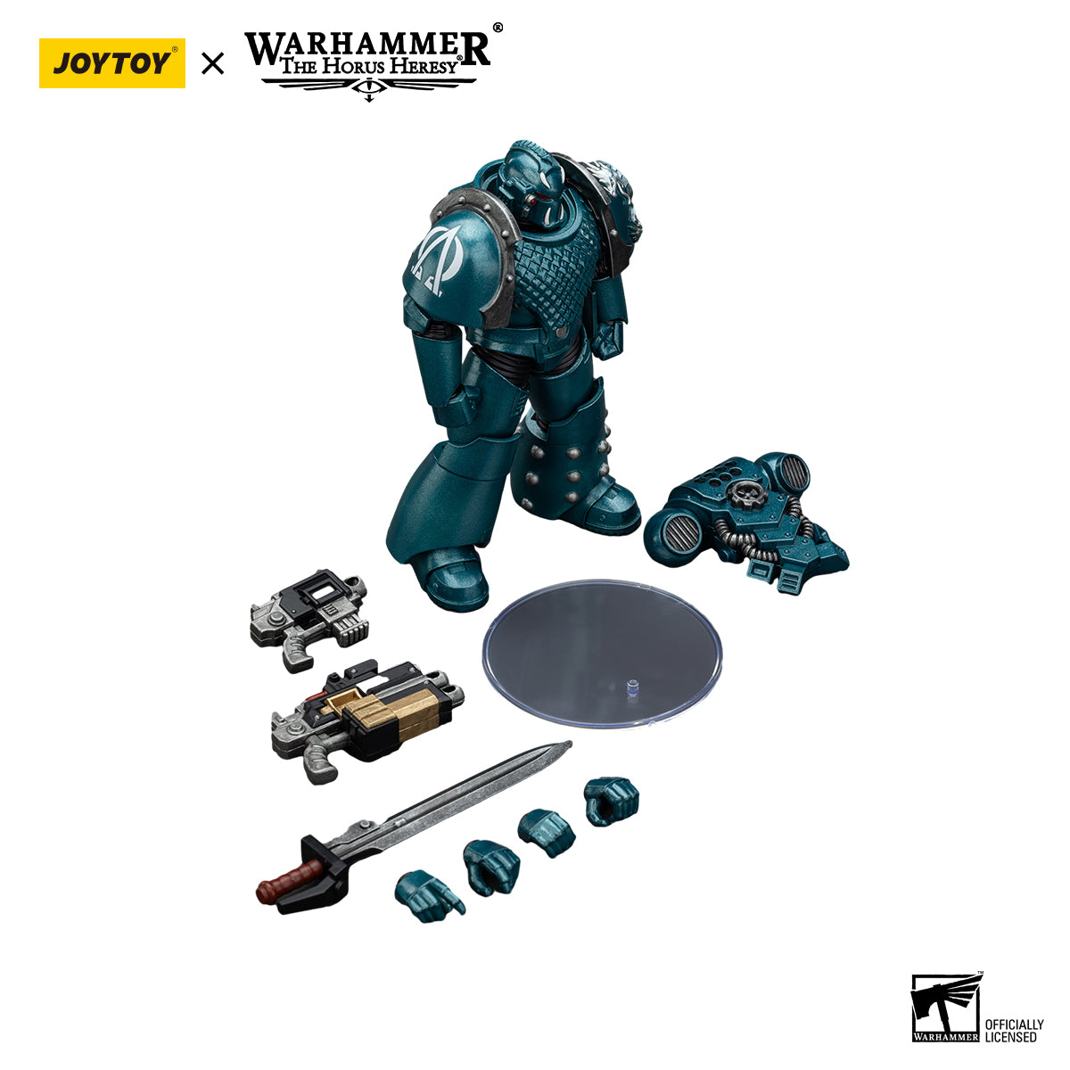 [IN STOCK]JOYTOY Warhammer 40K Action Figure 1/18 Alpha Legion Headhunter Prime