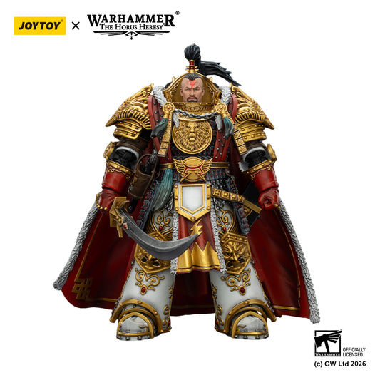 JOYTOY 1/18 Warhammer The Horus Heresy Action Figure White Scars Jaghatai Khan Primarch of the Vth Legion