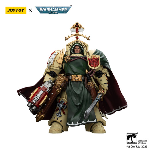 [PreOrder]JOYTOY Warhammer 40k 1/18 Action Figure Dark Angels Belial, Grand Master of The Deathwing With the Sword of Silence and Storm Bolter JT02304
