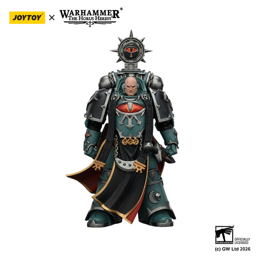 JOYTOY Warhammer Action Figure  Sons of Horus Dark Emissary Consul with Staff of Dark Authority  Collection Model Birthday Gifts