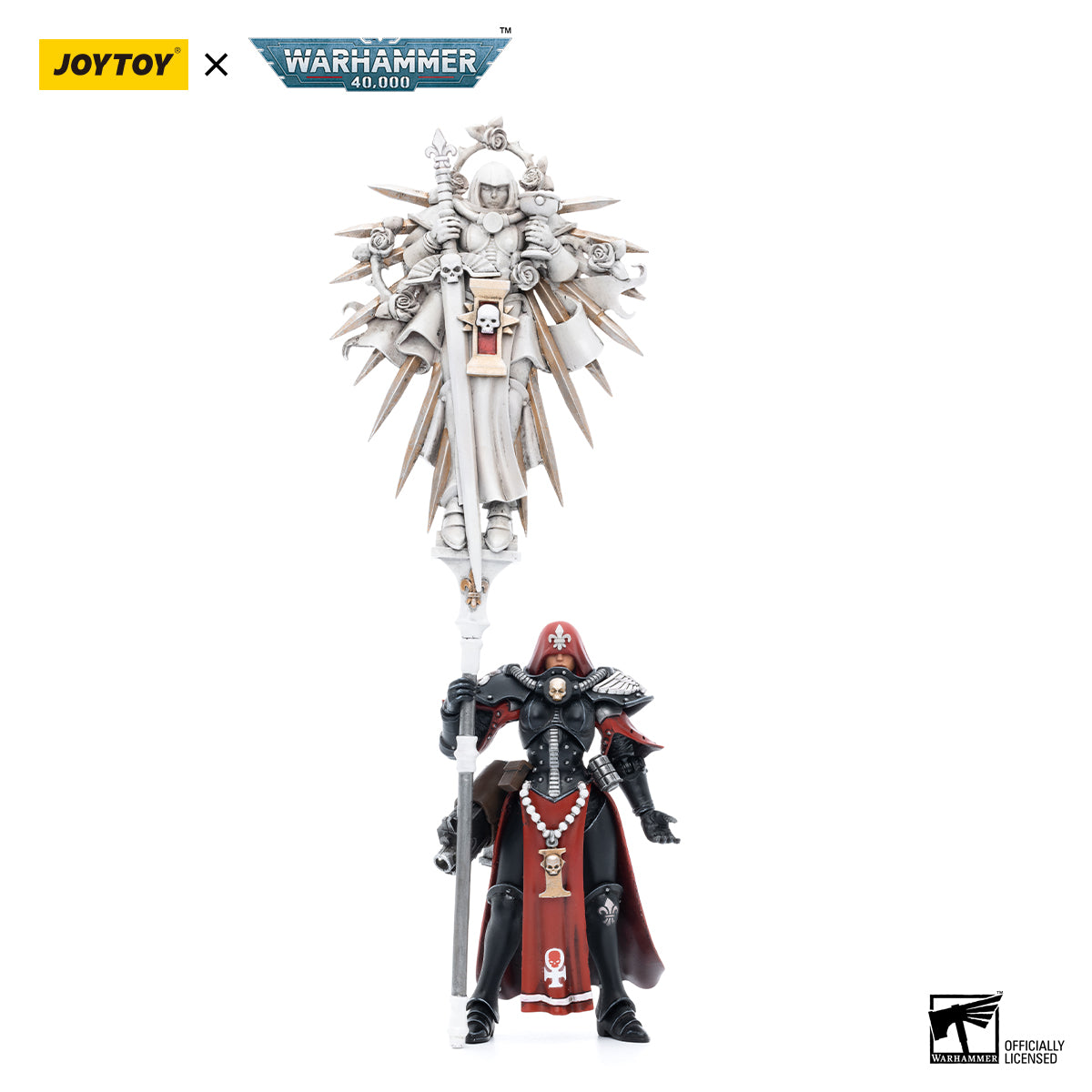 [IN STOCK]JOYTOY Warhammer 40K Action Figure 1/18 Blood Adepta Sororitas Imagifier Sister Saelon