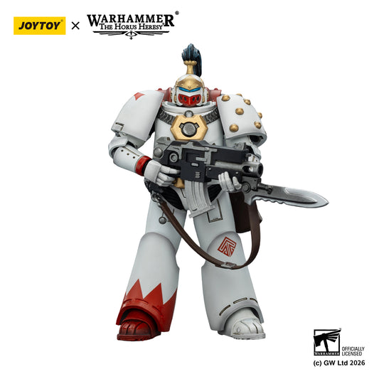 JOYTOY 1/18 Warhammer The Horus Heresy Action Figure White Scars MKVI Tactical Legionary