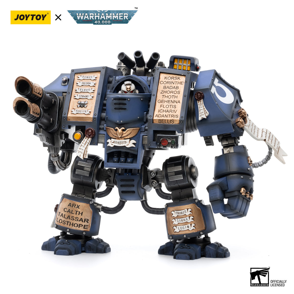 [IN STOCK]JOYTOY Warhammer 40K Action Figure 1/18 Space Marines Ultramarines Venerable Dreadnought