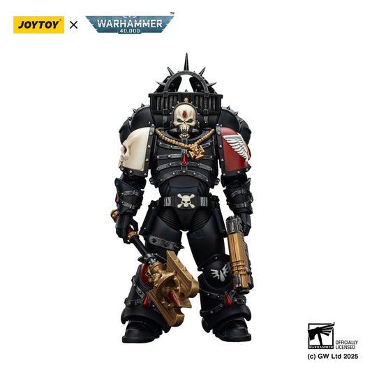 [PreOrder]JOYTOY Warhammer 40k 1/18 Action Figure  Blood Angels Lemartes With Jump Pack,Blood Crozius and Absolver Bolt Pistol  JT02311