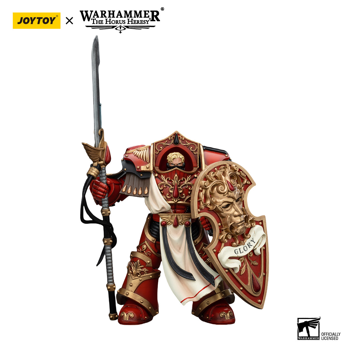 JOYTOY Action Figure 1/18 Blood Angels Crimson Paladins Squad Crimson Exemplar Model Birthday Gifts 